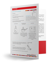 folder Flesvoeding maken: zo doe je dat