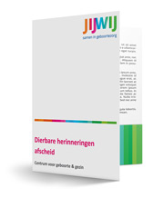 folder Dierbare herinneringen bij afscheid